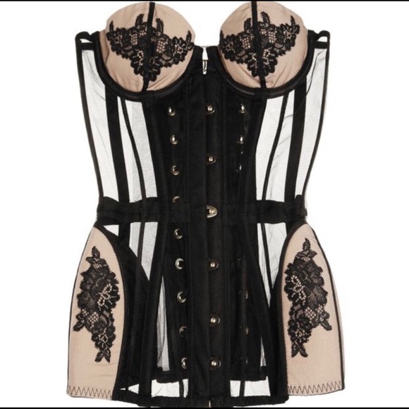 AGENT PROVOCATEUR Demelza Corset BNWT SZ 1 32A 32B - Picture 8 of 8
